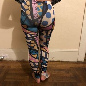 BRITTO inspired Turning Vogue leggings